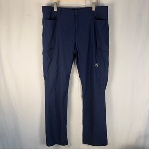 Eddie Bauer First Ascent Guide Pro Navy Performance Pants Gorpcore Hiking Climb